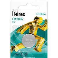 Mirex CR2032 литиевая блистер 2 шт 23702-CR2032-E2
