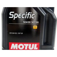 Motul Specific VW 504.00/507.00 5W30 5л Image #3