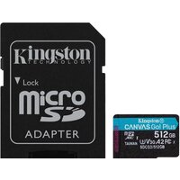 Kingston Canvas Go! Plus microSDXC 512GB (с адаптером)