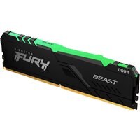 Kingston FURY Beast RGB 32ГБ DDR4 3200 МГц KF432C16BB2A/32