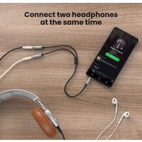 Ugreen AV123 3.5 мм - 3.5 мм (0.2 м, черный/серый) Image #3