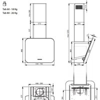 Falmec Tab Design 60 800 м3/ч (черный) Image #4