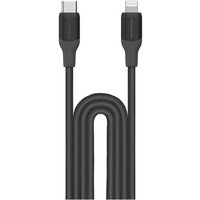 Momax DL55D 1-Link Flow CL+ USB Type-C - Lightning (2 м, черный)
