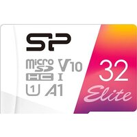 Silicon-Power Elite microSDHC SP032GBSTHBV1V20SP 32GB (с адаптером) Image #2