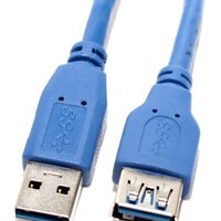 5bites USB Type-A - USB Type-A UC3011-005F (0.5 м, синий)
