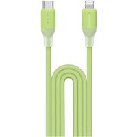 Momax DL53G 1-Link Flow LC USB Type-C - Lightning (1.2 м, зеленый)