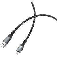 Atomic 30.395 USB Type-A - Lightning (1.2 м, черный)