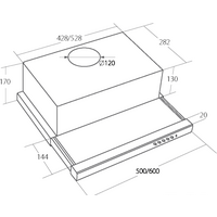 Akpo Light eco 60 WK-7 (белый) Image #3