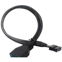ExeGate USB 2.0 10 pin - 20 pin EX-CC-U3U2-0.3