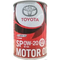 Toyota Motor Oil SP GF-6A 0W-20 1л
