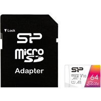 Silicon-Power Elite microSDXC SP064GBSTXBV1V20SP 64GB Image #2