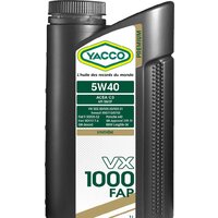 Yacco VX 1000 FAP 5W-40 1л Image #1