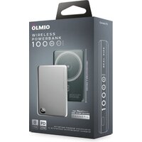 Olmio QM-16 10000mAh (серебристый) Image #6