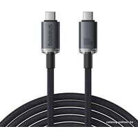 Baseus Crystal Shine USB3.2 Full-Featured Fast-Charging 100W USB Type-C - USB Type-C (1.5 м, черный)