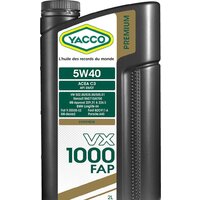 Yacco VX 1000 FAP 5W-40 2л